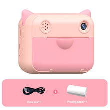 Children Camera Instant Print Camera for Kids Camera HD 1080P Digital Camera with Photo Paper Birthday Gift Toy Camera for Child