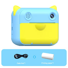 Children Camera Instant Print Camera for Kids Camera HD 1080P Digital Camera with Photo Paper Birthday Gift Toy Camera for Child