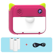 Children Camera Instant Print Camera for Kids Camera HD 1080P Digital Camera with Photo Paper Birthday Gift Toy Camera for Child